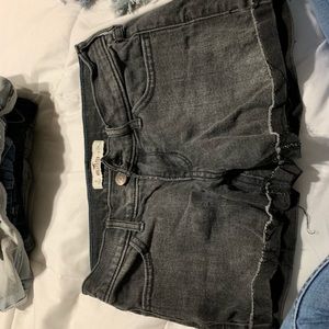 Black hollister shorts
